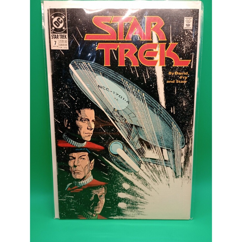 Star Trek Dc Comic Book By David Fry And Starr